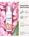 La Mousse | Certifiée BIO Luneale -nettoyant intime et nettoyant cup menstruelle bio