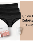 Pack Culottes et Cup menstruelle Luneale
