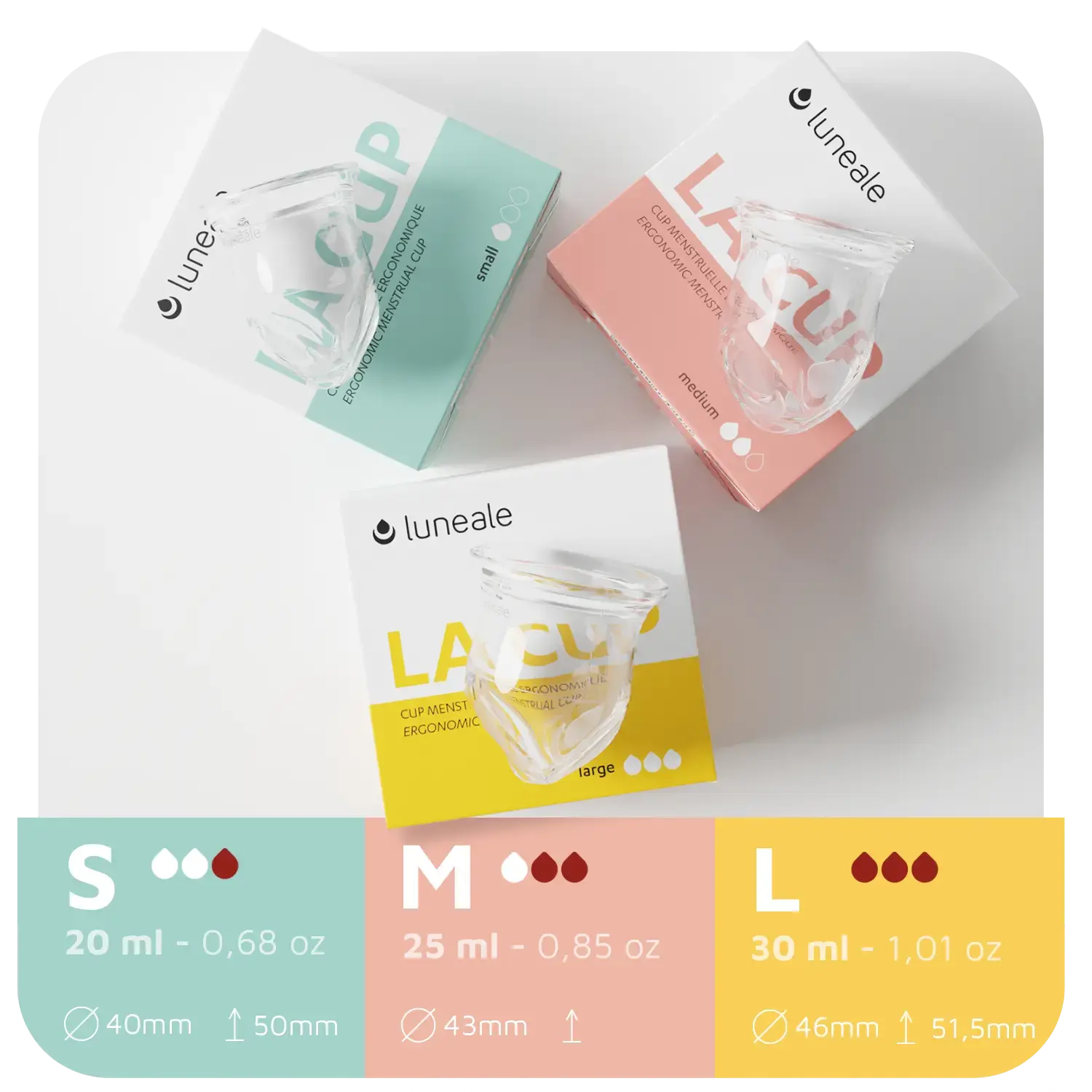 Pack Culottes et Cup menstruelle Luneale
