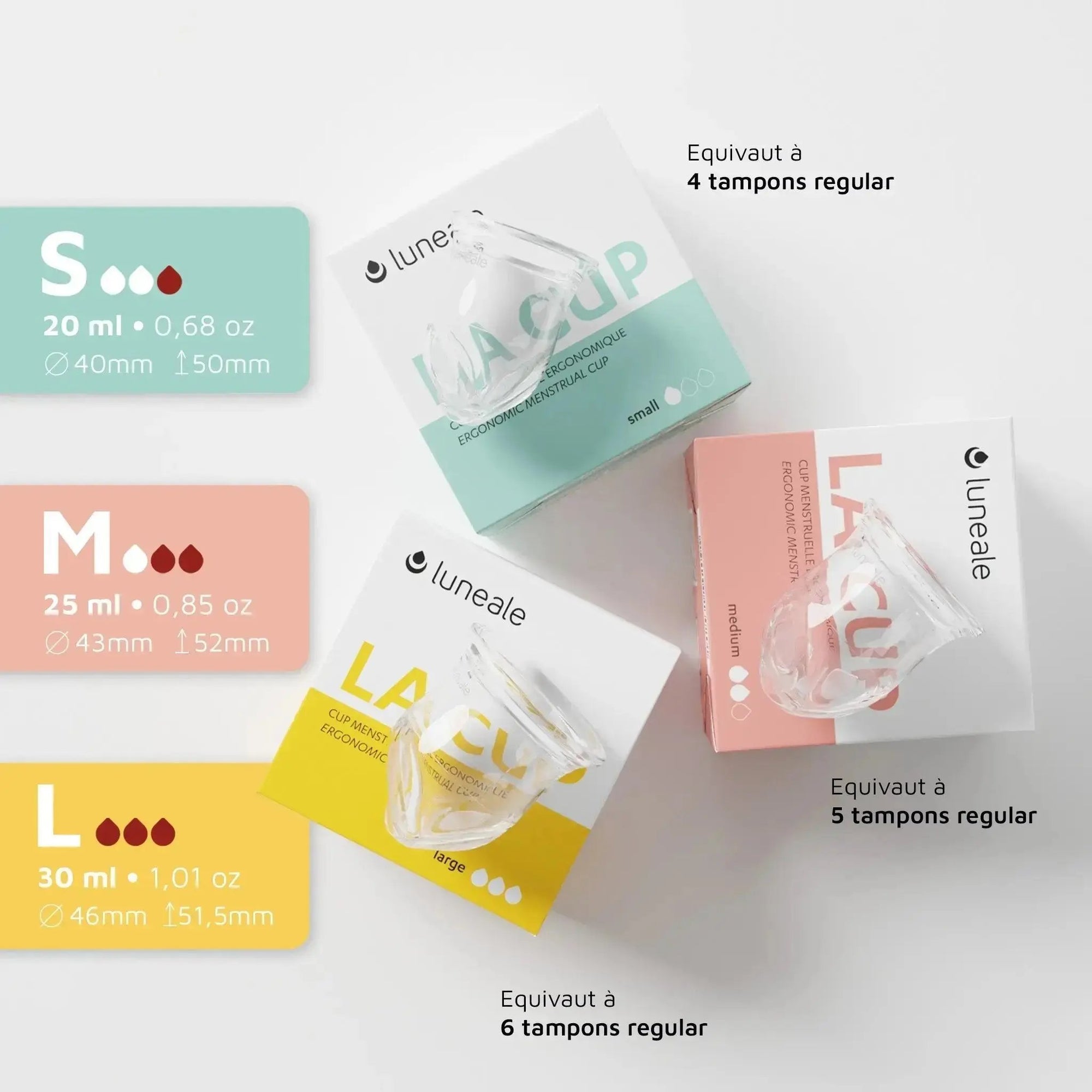 Pack Cup et Disque Luneale