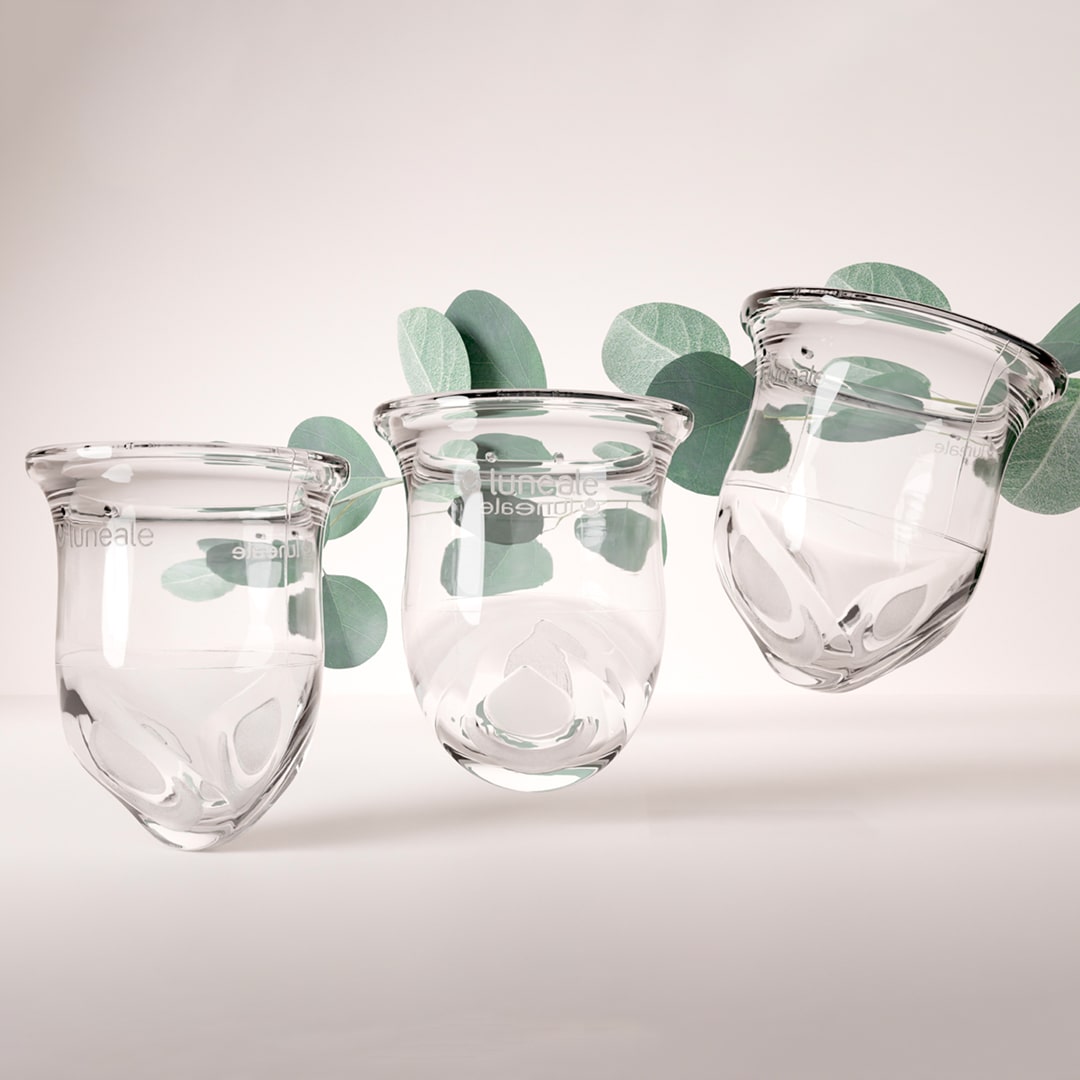 La Cup Luneale - coupe menstruelle francaise silicone sans tige