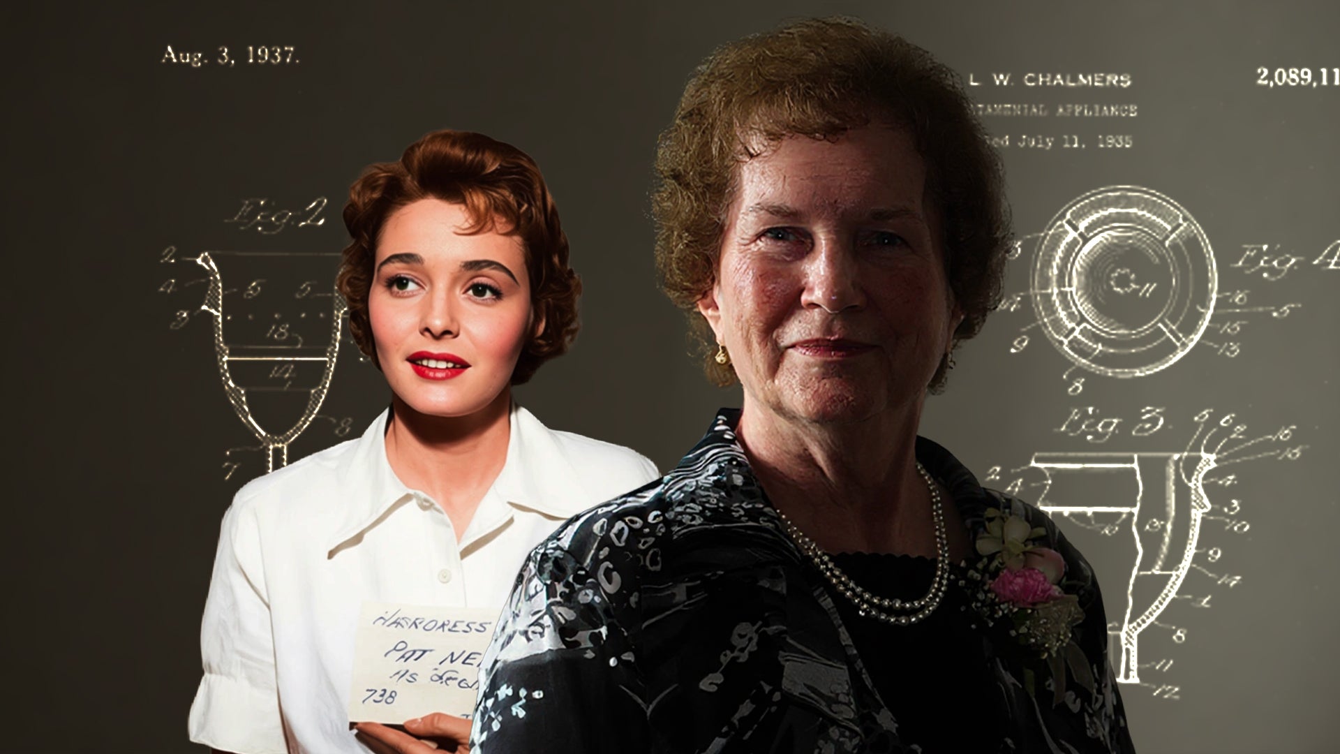 leona chalmers, inventrice de la cup menstruelle, illustrant un article sur l'histoire de la cup