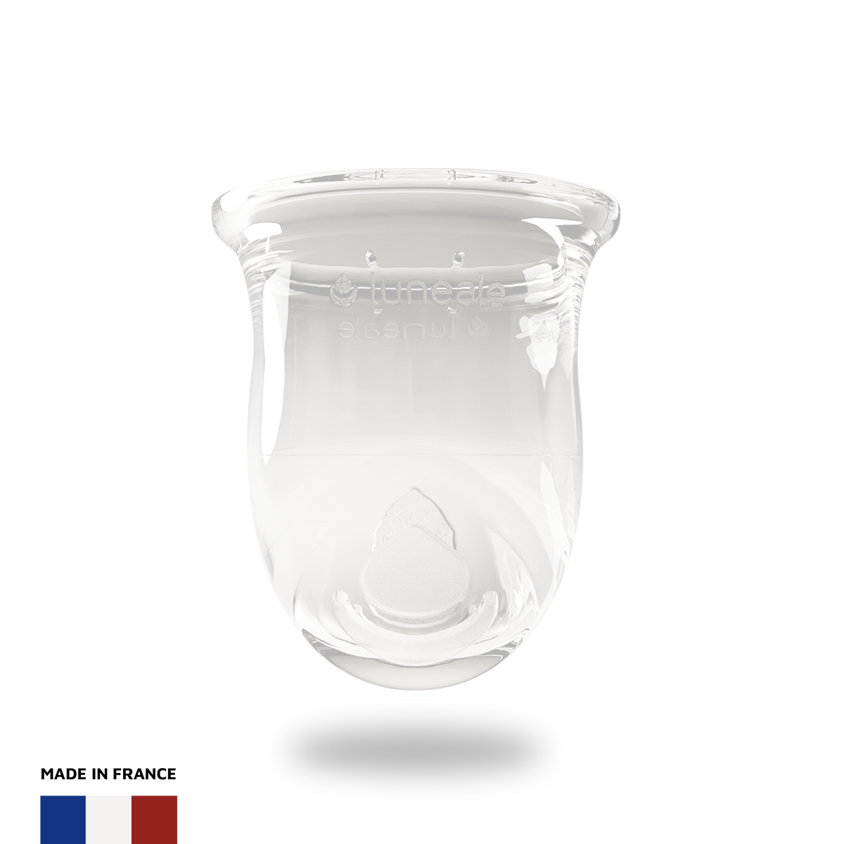 Menstruationstasse aus Frankreich | Ohne Stiel & Ergonomisch (Patent) Luneale Menstruationstasse aus Frankreich | Ohne Stiel & Ergonomisch (Patent) Luneale