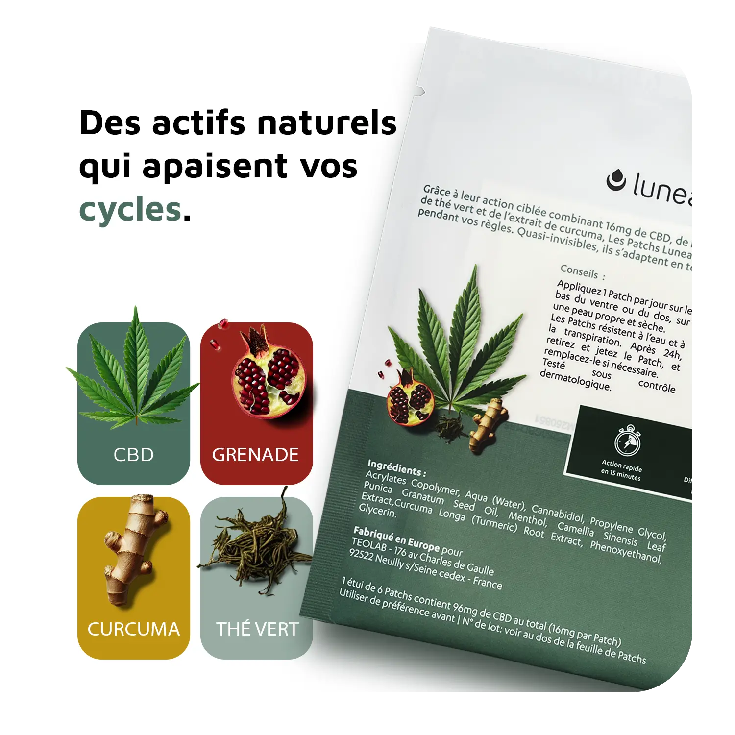 Les Patchs CBD Luneale