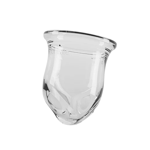 luneale cup menstruelle transparente fabriquee en france silicone