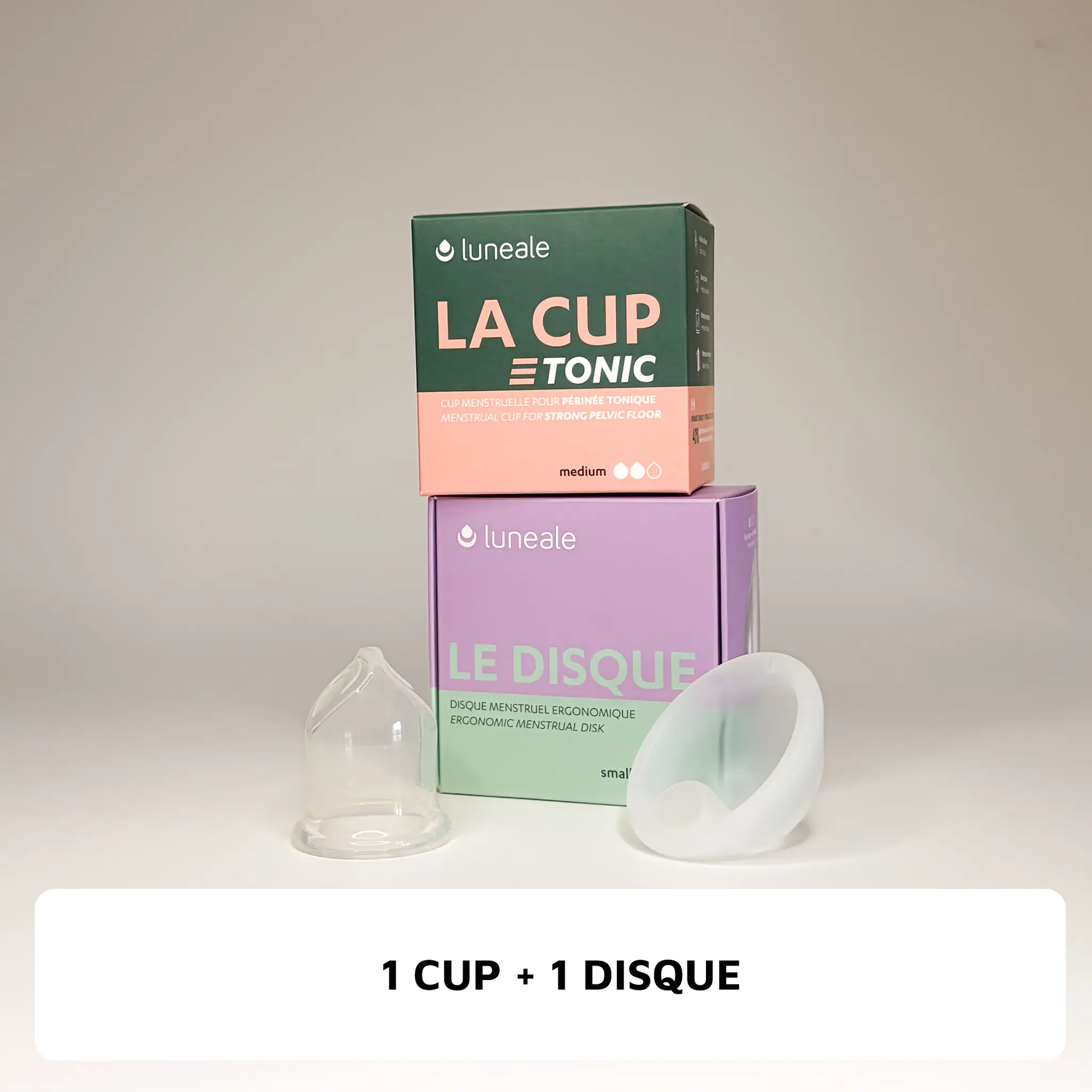 Pack Cup et Disque Luneale